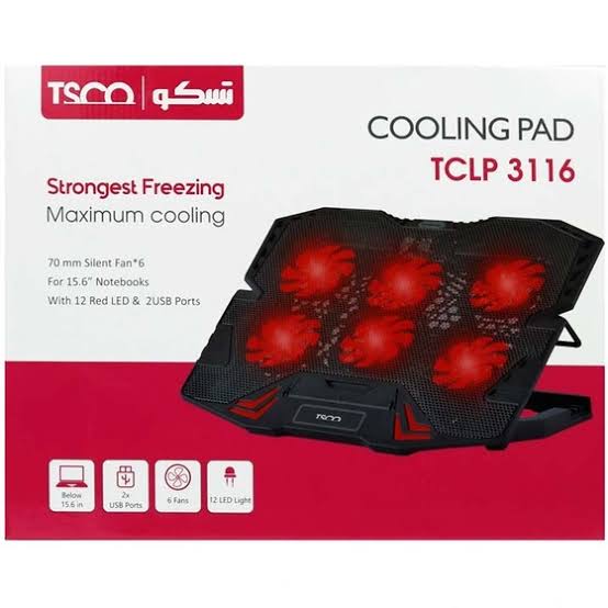پایه خنک کننده لپ تاپ تسکو مدل TCLP 3116
