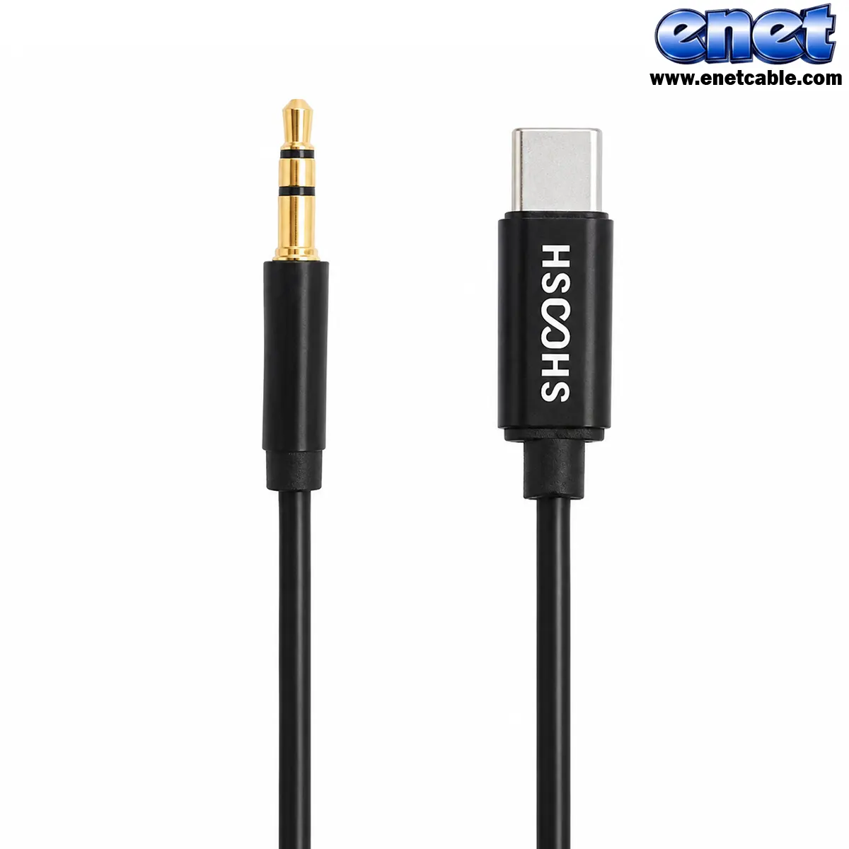 کابل تبدیل USB-C به AUX شوش مدل SH-A14 طول 1.1متر