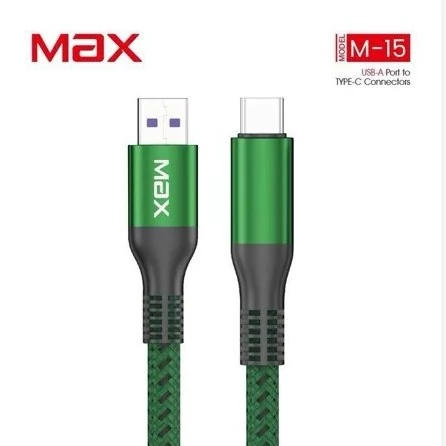 کابل شارژ فست Max Type-C مدل M-15 - خاکستری