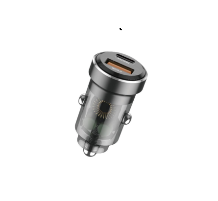 شارژر فندکی خودرو YY-C30 55W پی دی و یو ای بی فست شارژ
