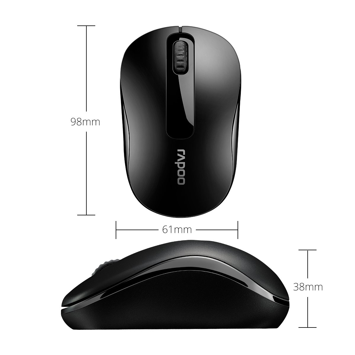 ماوس بی سیم رپو مدل M10 Plus