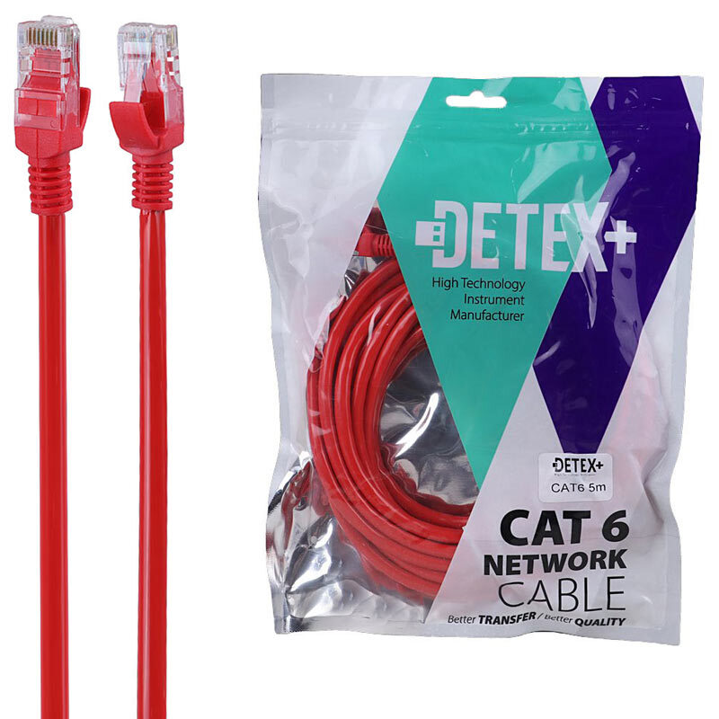 کابل شبکه Detex Cat6 5m