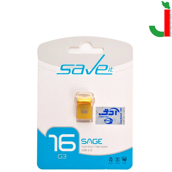 Save it Sage USB2.0 Flash Memory - 16GB - کد 2155488