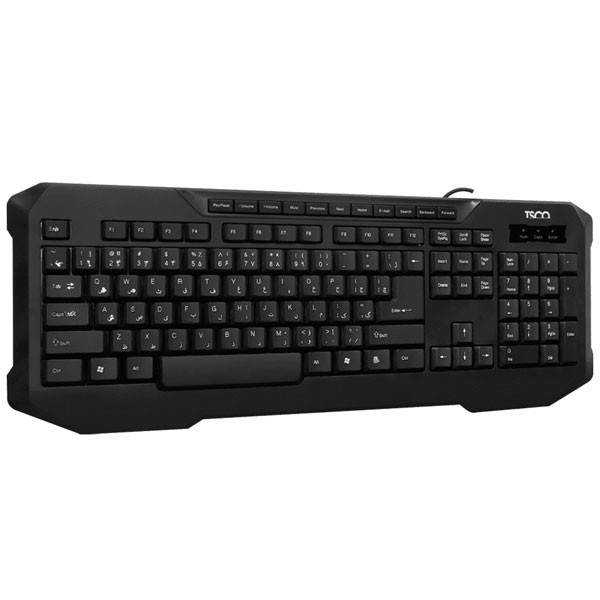 کیبورد تسکو مدل TK8034 با سیم