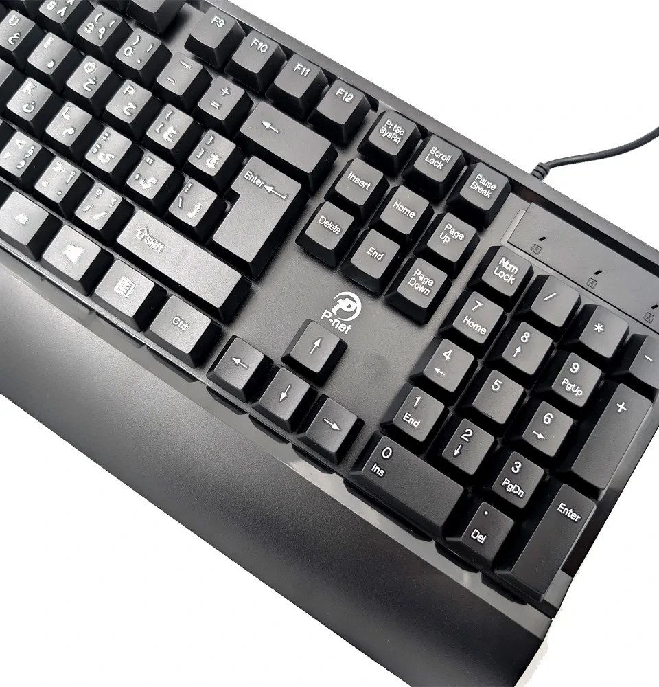 کیبورد گیمینگ دیپ کول مدل KB500 با سیم مکانیکال