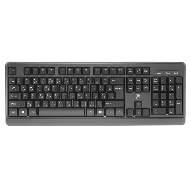 کیبورد با سیم پی نت مدل KB3000